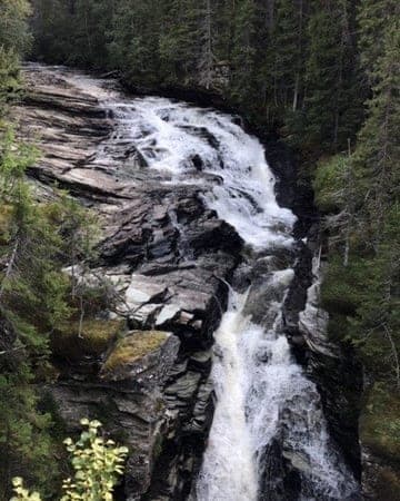 Wasserfall in der Umgebung von Hotagen